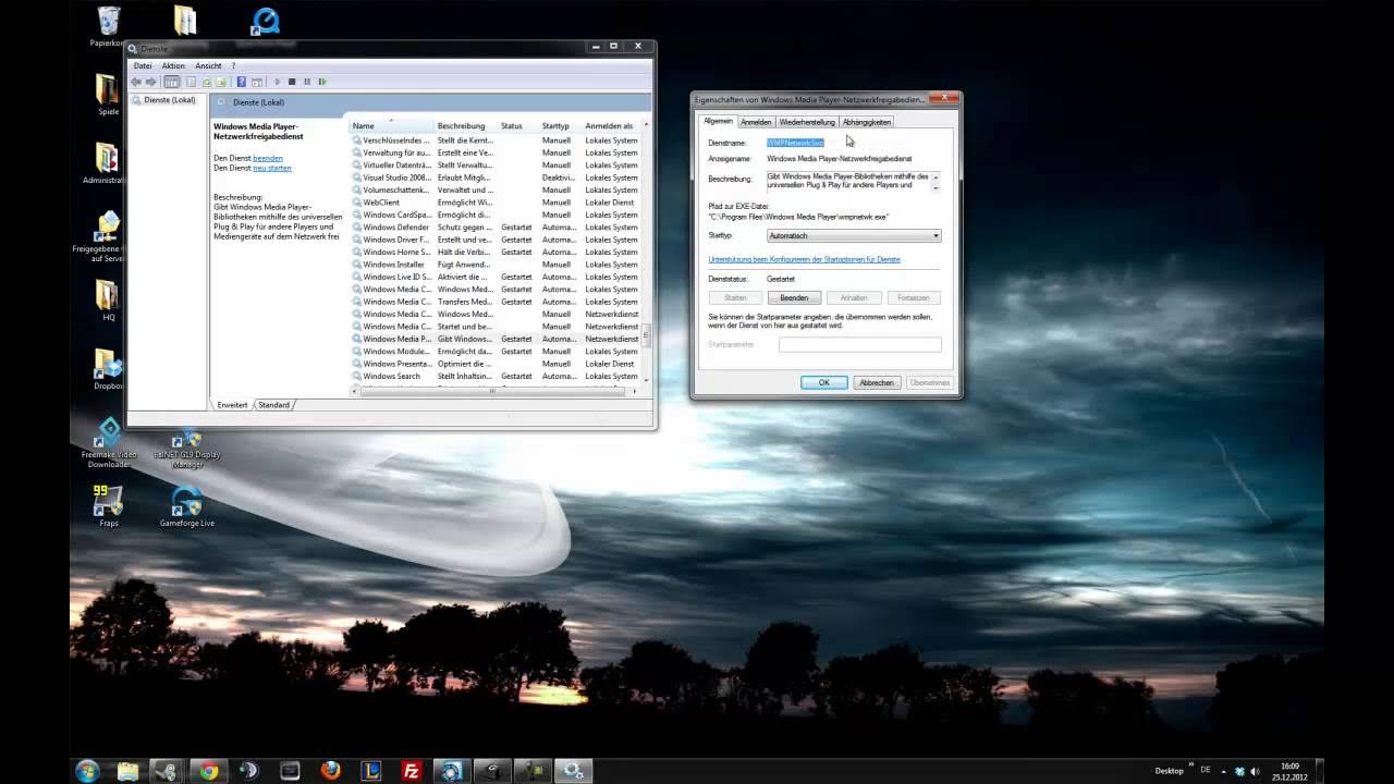 Windows 10 Media Player Starten Des Servers Fehlgeschlagen www.youtube.com