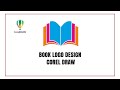 Amazing Book Logo Design in CorelDRAW | Creative Logo Making Tutorial