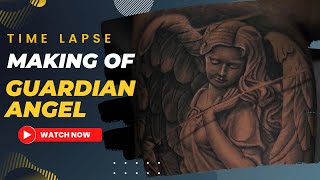 Time Lapse - Making of a Guardian Angel || SHORT VERSION ||