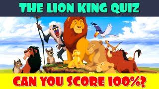 The Lion King Quiz