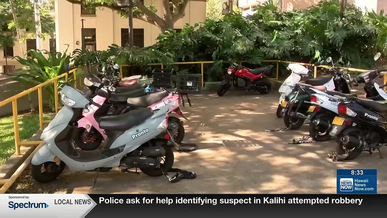 Hawaii⭐︎368 UH Manoa drivers urged to use locks after string of moped