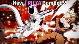 NEW Frieza Combos in the 1.40 PATCH!! [DBFZ] 