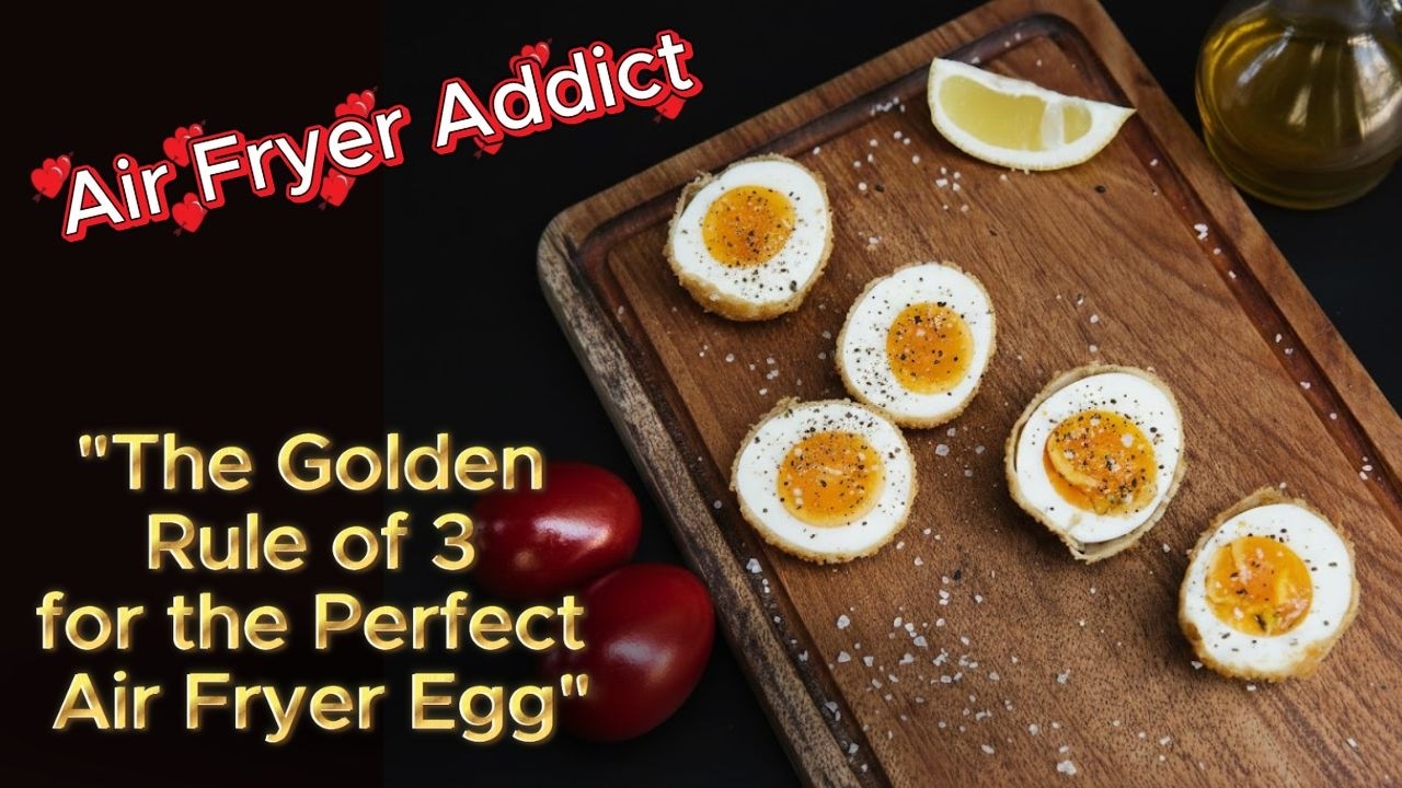 The Golden Rule of 3 for the Perfect Air Fryer Egg