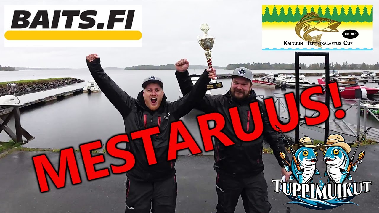 Tuppimuikkujen matkassa: Kainuun heittokalastus cup 2025 voitto!