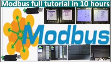 Modbus RTU/TCP full tutorial in 10 hours