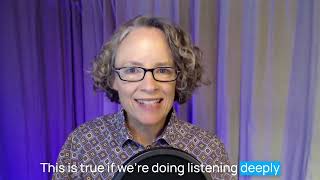 Listening Deeply as a technique for better research
