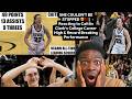SHE COULDN'T BE STOPPED!! | Reacting Caitlin Clark College Career High & Record Breaking Performance