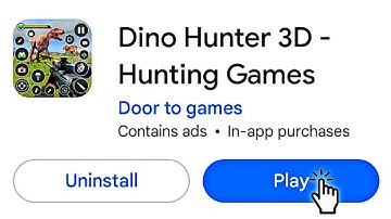 Dino Hunter 3d - Gameplay Part 1 