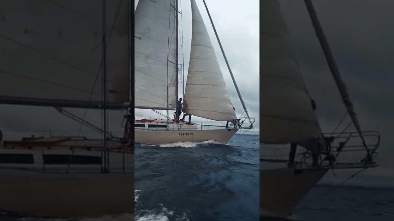 SATISFYING VIDEO - Amazing Sailing in the Ocean 