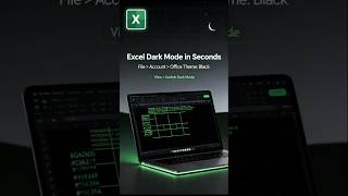 Switch to DARK Mode in Excel for Night  time Productivity?