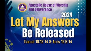 AHWD Ministries  Divine Service  05/5/2024