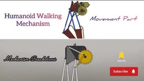 Humanoid Walking Mechanism EXPLAINED: The Complex Linkage Behind Bipedal Robot Motion (3D Breakdown)