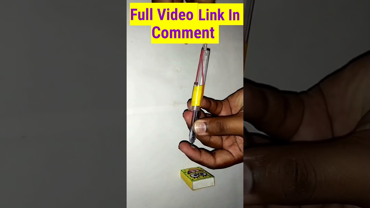 Waste Pen Body Gun😱 