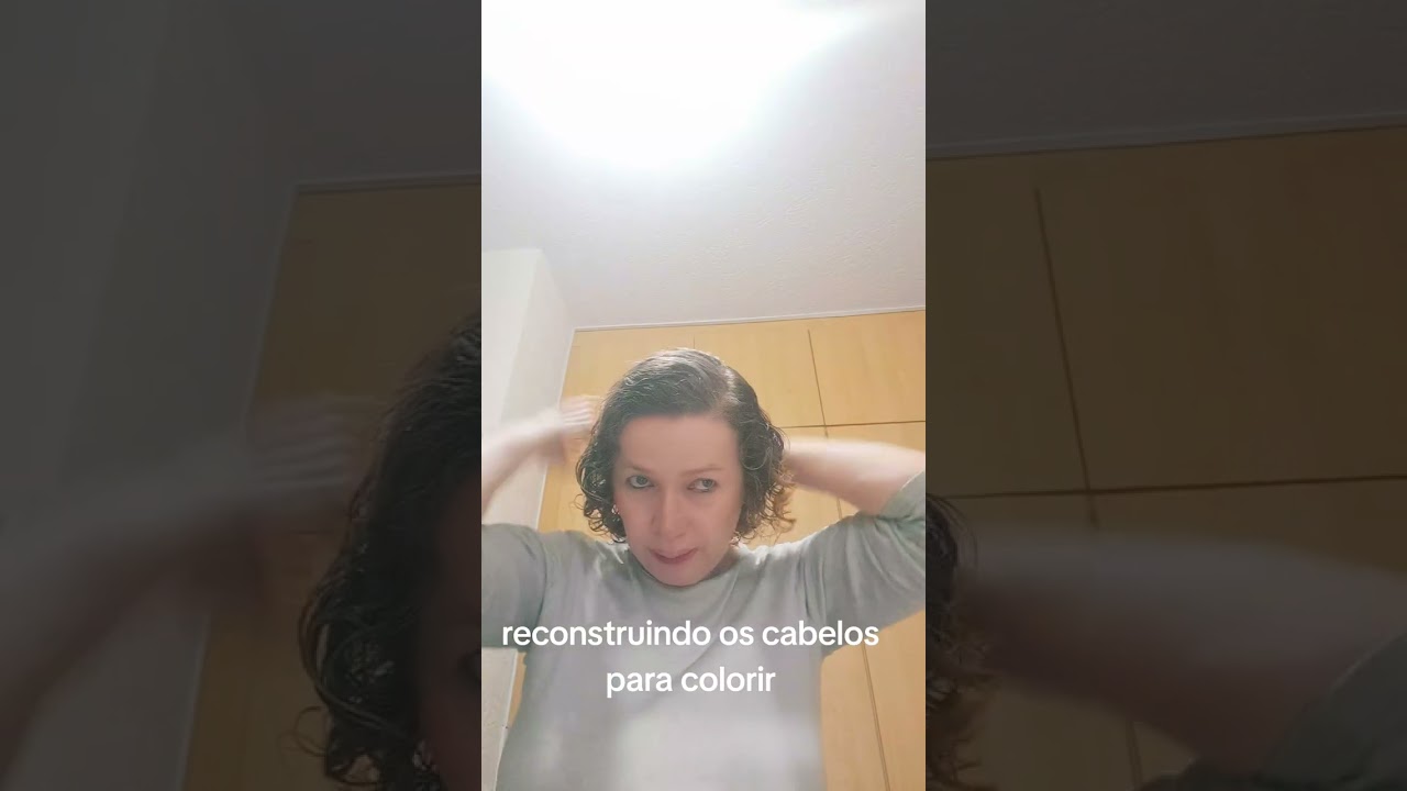 Reconstruindo os cabelos para descobrir,  pintar 