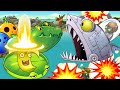 РАСТЕНИЯ против ЗОМБИ 2 или PLANTS vs ZOMBIES 2. Серия 85: Зомбосс акулотроник