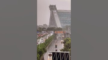 🌧️ Journey Through Rain | Metro to Gurugram Office | Keep Moving Forward 🚇✨