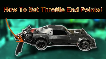 How To Calibrate / Set Your Throttle End Points On Spektrum DX3 Controller - Arrma Felony