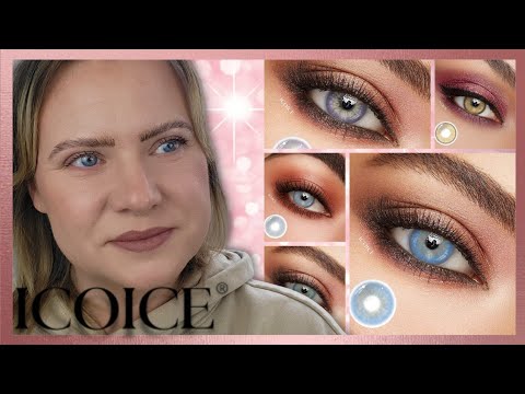 ICOICE  COLORED CONTACT LENSES REVIEW | 2023 New Shades + Discount Code