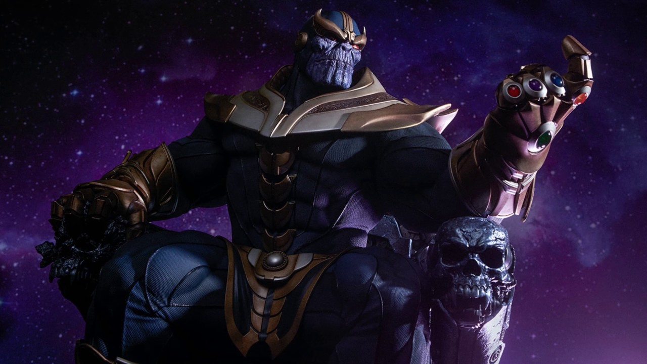 Sideshow Collectibles Reveals Daunting Thanos Statue!