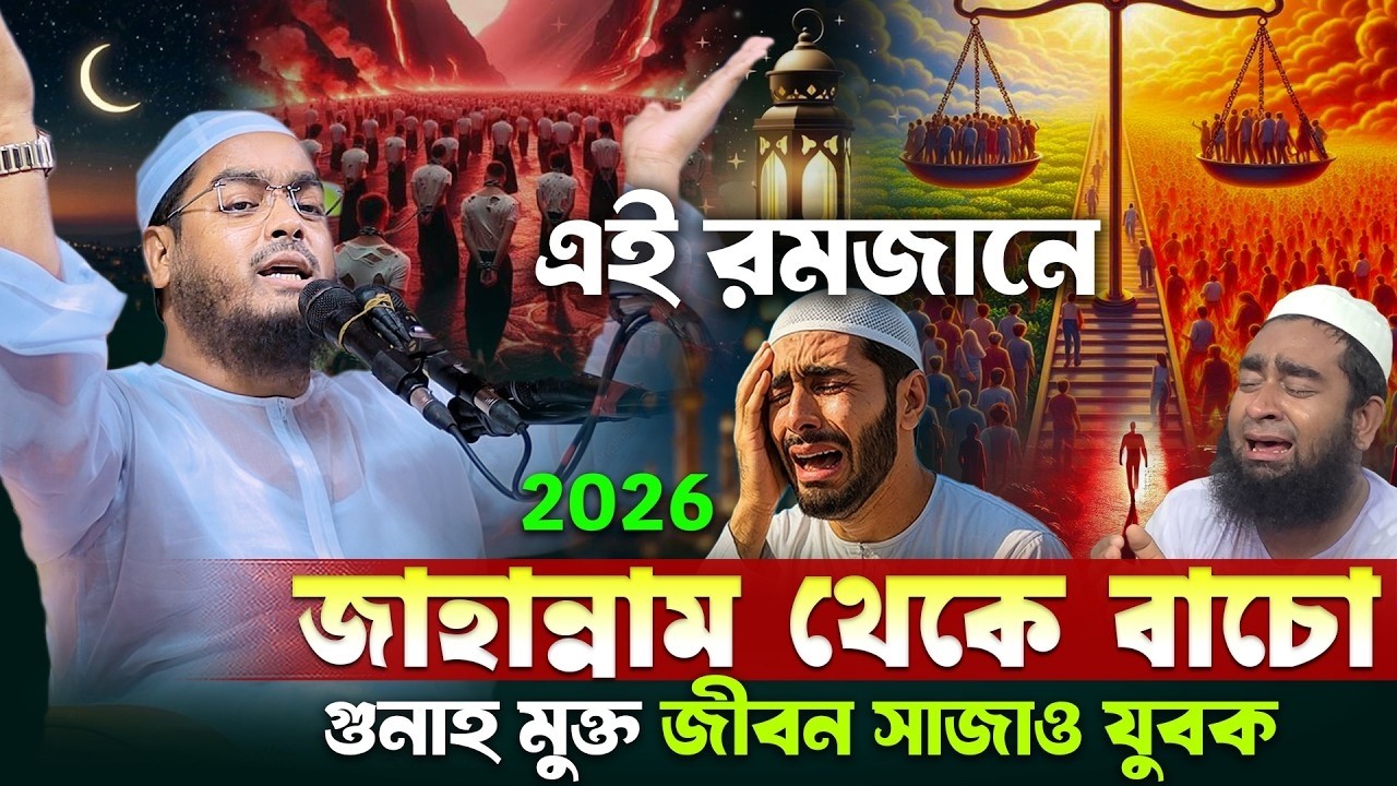 এই রমজানে জাহান্নাম থেকে বাচো যুবক । হাফিজুর রহমান সিদ্দিকী ওয়াজ 2026 । Hafizur rahman siddiki waz
