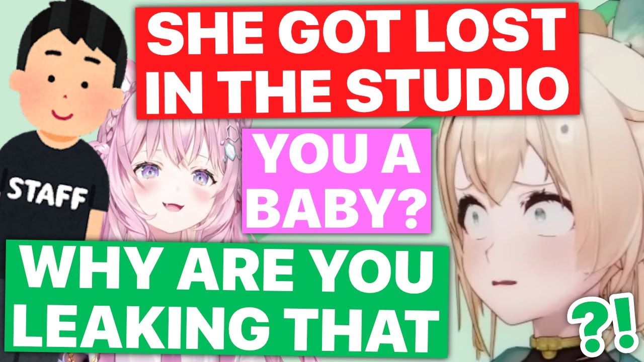 Staff Leak That Iroha Got Lost Looking For Bathroom (HimeHina & Hakui Koyori Hololive) [Eng Subs]