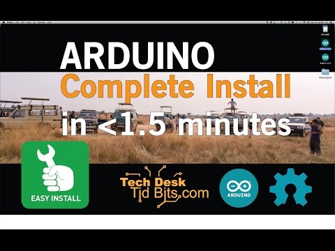 Arduino Explained - IDE Install in under 1.5 minutes (MAC)