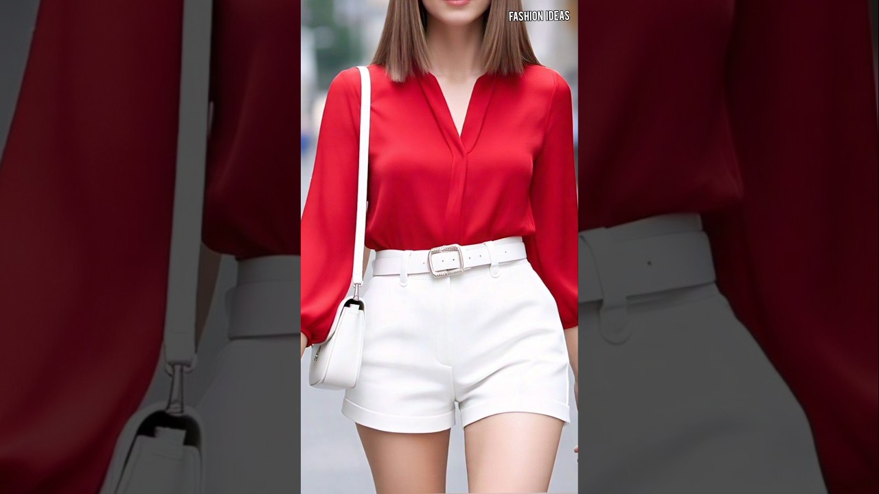 Combinar blusa roja ❤️ 