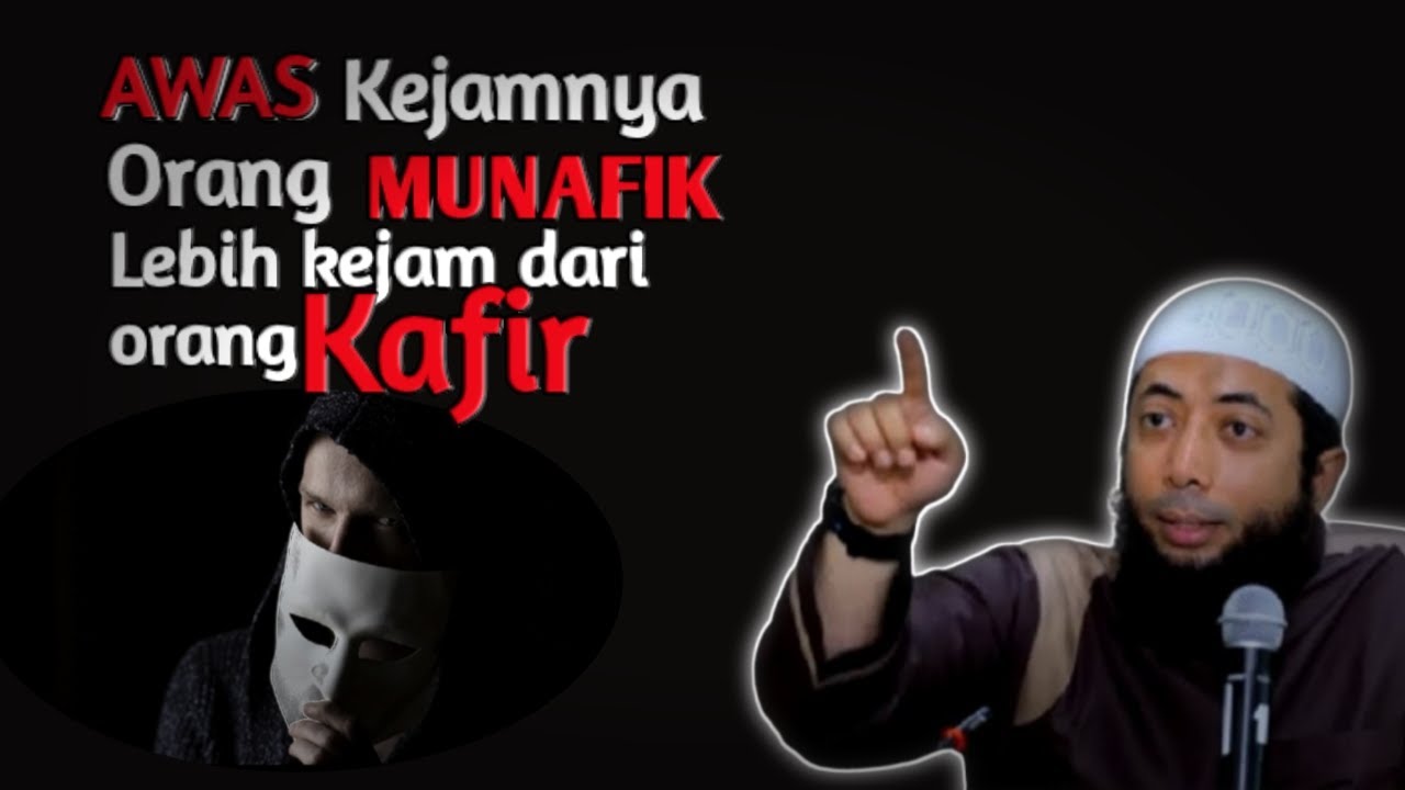 Orang munafik mulut manis hati busuk | Ustadz Khalid Basalamah