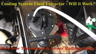 Can a Harbor Freight Fluid Extractor Make a C4 CORVETTE Cooling System Flush Easier?