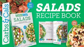 SALADS Recipe Book by Carbs & Cals