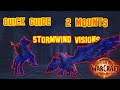 Quick Guide | 2 Mounts in 2 mins | Stormwind Horrific Visions | World of Warcraft | The War Within