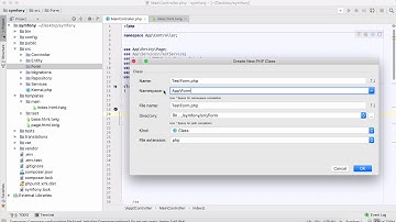 Создаем класс для работы с Symfony формами