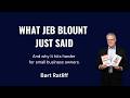 Jeb Blount Just Made the Case for Small Business Sales