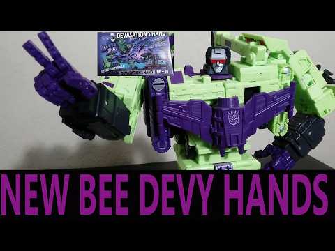 New Bee Factory NB-02 Devastation's Hand Upgrade Kits for Transformers SS86 Devastator