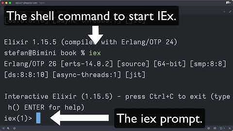 IEx Basics in 55 Seconds - Elixir Tutorial