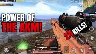 The Power Of Akm 24 Kills Fpp Solo Vs Squad Pubg Mobile