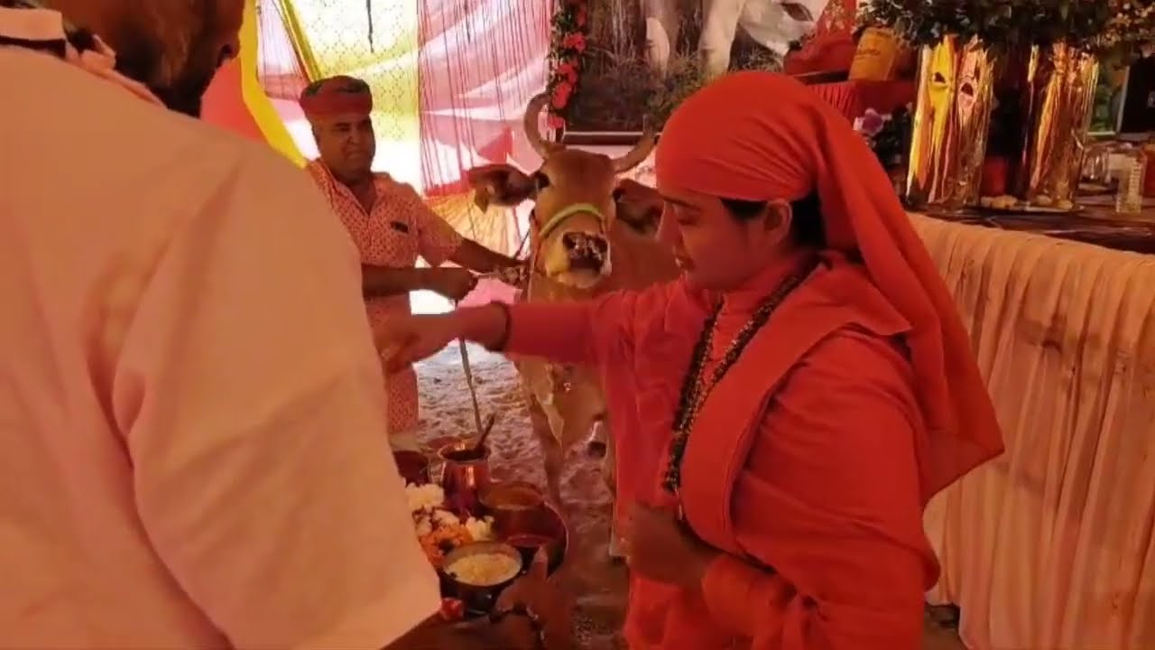 छापर में गो कृपा कथा के तीसरे दिन की कुछ झलकियां