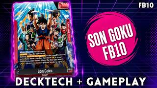 [FUSION WORLD] DECKTECH E GAMEPLAY SON GOKU FB10