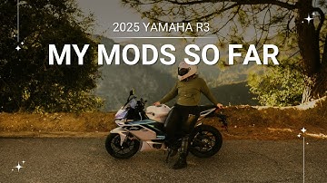 My Mods for the 2025 Yamaha R3  Arrow Pro Slip On, S
