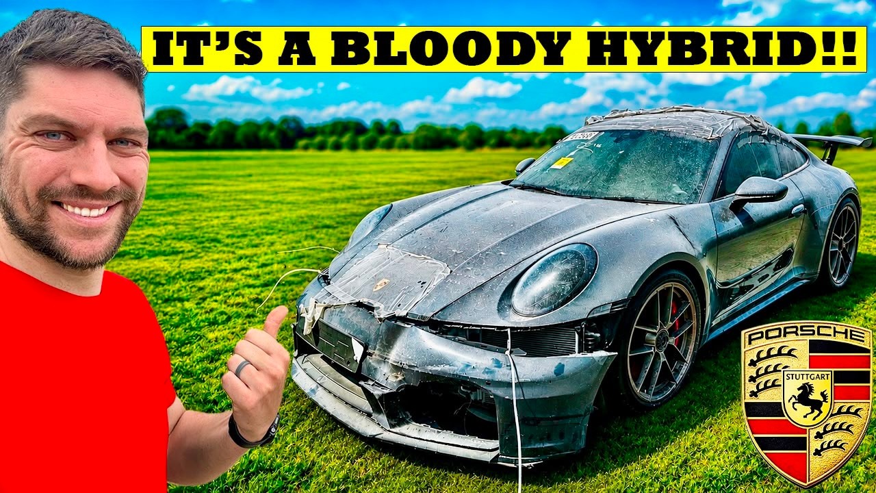 I BOUGHT A BRAND NEW CRASHED PORSCHE 911 992.2... HYBRID...