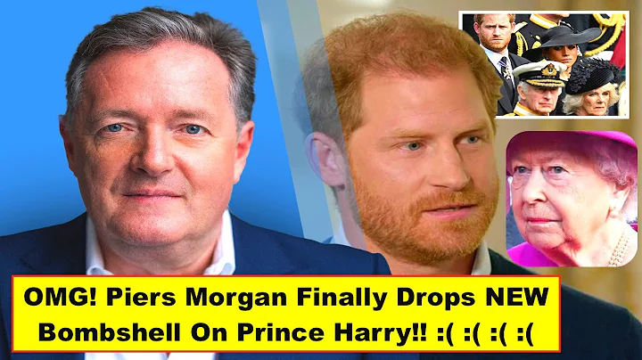 Piers Morgan Finally Drops NEW Bombshell On Prince...
