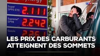 Fuel prices reach new heights｜TF1 INFO