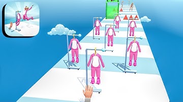 Coat Rack Run ​- All Levels Gameplay Android,ios (Levels 1-3)
