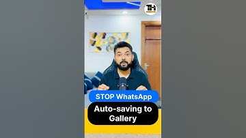 🔥 WhatsApp is saving every photo & video to your phone? 💡stop it in just 30 seconds