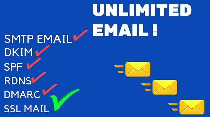 Build SMTP Email and Send Unlimited Email 2022