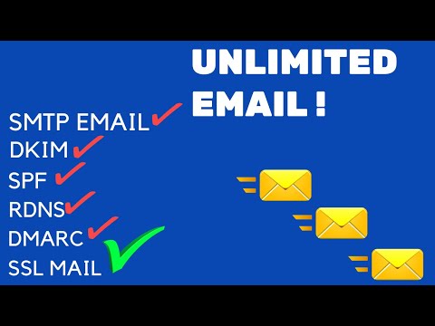 Build SMTP Email and Send Unlimited Email 2022