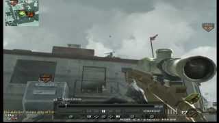 Mw3: Super Awesome Throwing Knife Trick Shot