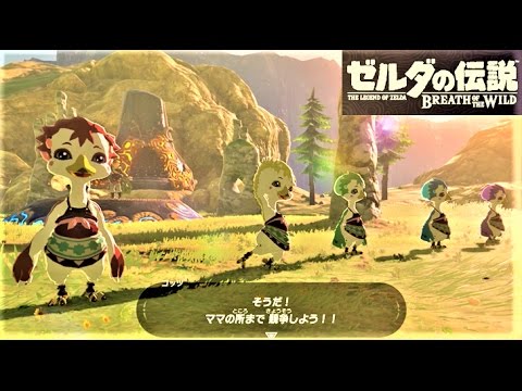 リトの兄弟岩 ほこらチャレンジ リトの村 攻略 ゼルダの伝説 ブレスオブザワイルド Recital At Warbler S Nest Breath Of The Wild Youtube