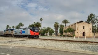 Amtrak P42 156 Phase 1 Leads the PRS Diamond Jubilee Special - April 2nd, 2011