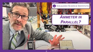 What Happens When an Ammeter is Placed in Parallel with a Bulb?